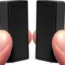 Magnetic Curtain Weights 24 Pack of Waterproof Magnets + Carrying Case, Great Home Decor for Bathroom, Shower, Liner, Flags, and Sheer, Heavy Duty Works Outdoor to Stop Wind (24 Pack, Black)