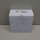 NUBWO Wireless Gaming Headset with Mic for Ps5 Ps4 PC, Zero Interference, 100Hour Battery AllDay Play, 23ms Sync​ for Fortnite & Call of Duty/FPS Gamers, Triple Mode All Devices Compatible  Orange