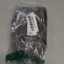 24 inches Invisible Halo Hair Extensions Long Wavy Curly Secret Hairpiece with Transparent Wire Adjustable Size 4 Secure Clips for Women (Light Brown)