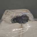 MIULEE Pinch Pleated Thick Linen Curtains 84 Inches Long 2 Panels for Living Room Bedroom, Linen Textured Memory Trained Drapes Pleat Back Tab Light Filtering Cream Ivory Window Curtains with Hooks