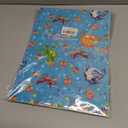 2 x Titiweet Dinosaur Birthday Wrapping Paper, 6 Large Sheets, 39.4 x 27.6 Inches Each, Dinosaur Birthday Gift Wrap