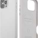 LONLI Edition | Italian Leather - for iPhone 16 Pro Max - Premium Italian Full Grain Leather Phone Case - Develop Unique Patina - Ash