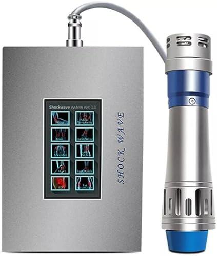 Extracorporeal Shockwave Therapy Machine for Deep Tissue Pain Relief Shock Wave Device with 7 Massage Heads for Plantar Fasciitis,Sports Injuries Non-Invasive Focused Shockwave Machine