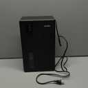 NineSky Dehumidifier,98 OZ Dehumidifiers for Home,(1100 sq.ft) Dehumidifiers for Basement Bathroom Bedroom with Auto Shut Off, Switchable 7 Colors Light(Black)