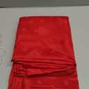 Honellaty Christmas Red Tablecloth, Jacquard Fabric Christmas Tree Pattern Table Cover Rectangle, Damask Table Cloth for Rectangle Tables, Holiday Tablecloths for Winter, Dinner, Party 60x102 inch Red