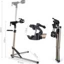 CXWXC Bike Workstand with Adjustable, Bicycle Repair Stand for Maintenance Folding and Lightweight (Champagne-3)