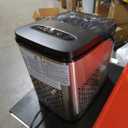 GoveeLife Smart Ice Maker Countertop, Portable Ice Machine with Voice Control, 9 Ice Cubes in 6 Minutes 3 Sizes, 26lbs/24Hrs, Self Cleaning RGB Lights, Quiet Ice Maker with Scoop for Kitchen Silver