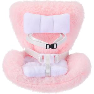 Car Seat for 17cm Dolls Seats for Accessories Car Ornament for Blind Box Doll Fans, Collectors(Pink)