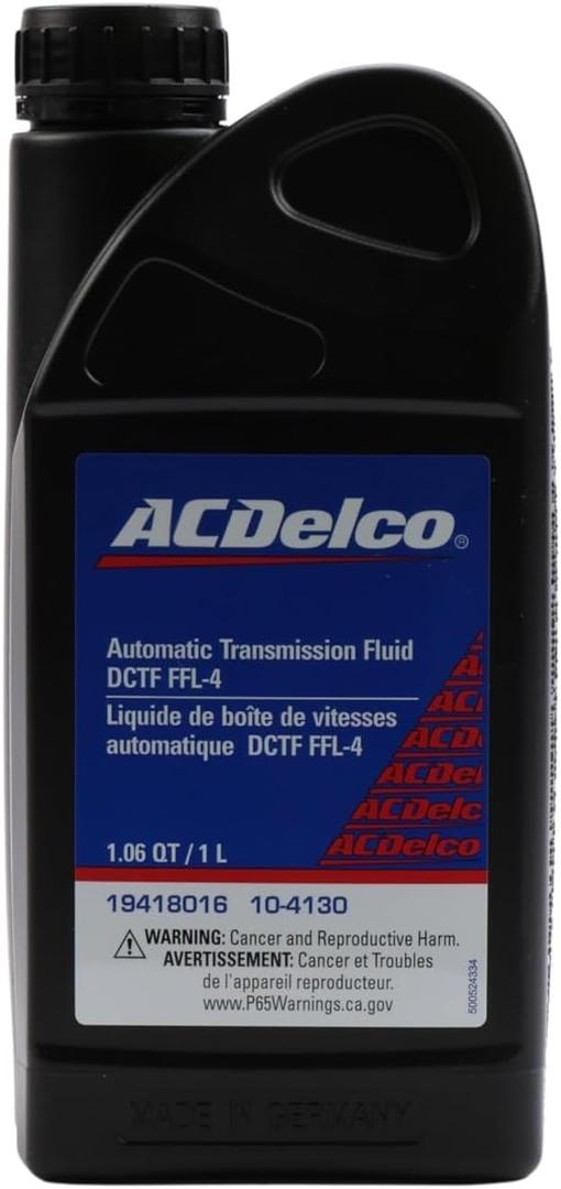 ACDelco GM Original Equipment 10-4130 (19418016) FFL-4 ACDelco Automatic Transmission Fluid - 1 qt