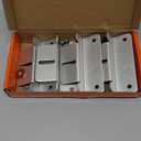 RICH SOLAR Solar Panel Mounting Hardware Z Brackets for RV Roof Boat Set of 4 Units
