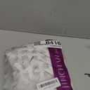 jinchan Small Stall Grey and White Shower Curtain 36x72 Inches Inky Herringbone Chevron Zig Zag Waterproof Fabric Modern Farmhouse Shower Curtains for Bathroom with 7 Hooks