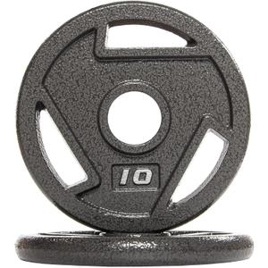 Cast Iron 2-Inch Olympic Weight Plate for Strength Training & Weightlifting