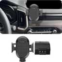 Car Phone Holder Fits for Mazda CX-50 CX50 2023-2025 and CX 50 Hybrid 2025 Accessories,Thick Cases Friendly,Cell Phone Mount for 4-7 in Phones,360 Degree Rotation,Easy to Install