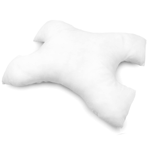 CPAP Fiber Filled Sleep Aid Pillow, Suitable for All CPAP Masks, Increases Comfort by Reducing Mask Pressure, Minimizes Air Leaks, Aligns Neck, Shoulders, and Spine, FSA & HSA Eligible