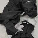 Biscaynebay Wrap Around Bed Skirts for Queen Beds 14" Drop, Black Adjustable Elastic Dust Ruffles Easy Fit Wrinkle & Fade Resistant Silky Luxurious Fabric Solid Machine Washable