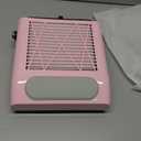 CoFashion Nail Dust Collector for Acrylic Nails Vacuum Machine, 80W Adjustable Vacuum, Electric Nails Filter for Manicure Nail Fan Dust Collector