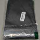 50 Pack Matte Black Mylar Flat Food Storage Bags - 5.1mil 7x10 Inches Smell Proof Resealable Pouch Bag, Sealable Foil Packaging Zipper Pouches