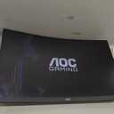 AOC CQ27G4ZH 27" Curved Gaming Monitor, QHD 2K 2560x1440, 1500R VA, 300Hz 0.3ms MPRT, HDMI x2, DP x1, Height Adjustable Stand, HDR, 3-Year Zero-Bright-dot