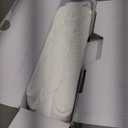 TEXAS LINEN CO. 100% Organic Cotton Percale Weave Fitted Sheet Queen Size, White, 1 Deep Pocket Queen Fitted Sheet, Fits Mattress Upto 16" Crisp and Cool Bed Linen, Luxury GOTS Certified Sheets