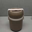 51 oz Adults Vacuum Insulated Wide Mouth Soup Food Thermos Hot Food Jar with Keep Thermal Portable 2 Tier Stackable Bento Hot Food Containers Lunch Boxes (White, 51)