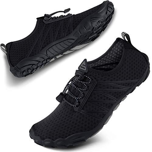 SEEKWAY Water Shoes for Women Adult Quick-Dry Aqua Sock Barefoot Men for Beach Swim River Pool Lake Hiking Kayaking Surfing,Size 42