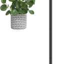 Shepherds Hooks for Outdoor, 48 Inches Garden Bird Feeder Pole for Hanging Bird Feeder, Plant Baskets, Solar Light Lanterns, Outdoor Plant Hanger Hook with 5 Base Prongs,1 Packs