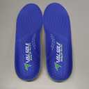 VALSOLE Heavy Duty Support Pain Relief Orthotics - 220+ lbs Plantar Fasciitis High Arch Support Insoles for Men Women, Flat Feet Orthotic Insert, Work Boot Shoe Insole, Absorb Shock with Every Step (MEN 10-10 1/2 | WOMEN 12-12 1/2--(286mm), Blue-xva227)