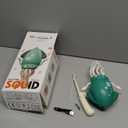 Electric Dancing Octopus Baby Toy, Dancing Squid Crawling Toys,Automatic Evasion Octopus Toy with Led Light and Music, Interactive Entertainment for Baby Sensory Development Birthday Gifts(Green)