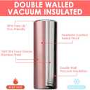 6 Pack Stainless Steel Skinny Tumbler, 20 OZ Double-Insulated Water Tumbler Cup with 6 Straw and 3 Brush, Vacuum Travel Mug Gift for Hot Cold Drinks with Cleaning(Assorted Colors)