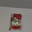 KYEESE Dog Christmas Sweater, Warm Turtleneck Dog Sweater for Small Dogs Boy Girl with Snowflake & Reindeer Pattern, Cozy Winter Knitwear with Leash Hole, Festive Holiday Outfit, Small (Small (4-7lbs))