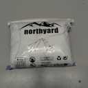 NORTHYARD Men's Workout Gym T-Shirts Lightweight Running Athletic Short Sleeve Quick Dry Shirt Tops (White)
