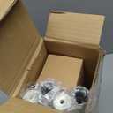 White Farmhouse Curtain Rods for Windows:Heavy Duty Adjustable Curtain Rod for Bedroom Living Room,Boho Decorative Rustic Drapery Rods with Vintage Coastal Finials,Antique White 2 Pack 18-45"