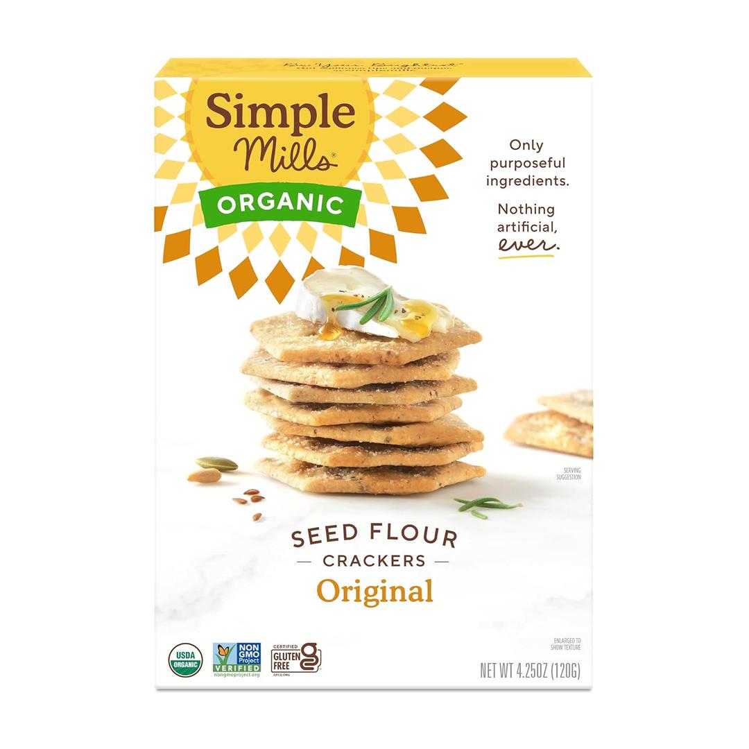 Simple Mills Cracker Seed Original, 4.25 oz, BB 5-17-2026