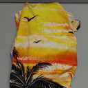 Dreaweet Summer Dresses for Women A-Line Sleeveless Flowy Sun Dresses,Men's Casual Button-Down Shirts,Couple Matching Outfits Size L