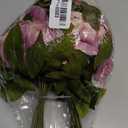 Duovlo Fake Flowers Vintage Artificial Peony Silk Flowers Wedding Home Decoration,Pack of 1 (Sweetened Bean) (20.87*3.5)