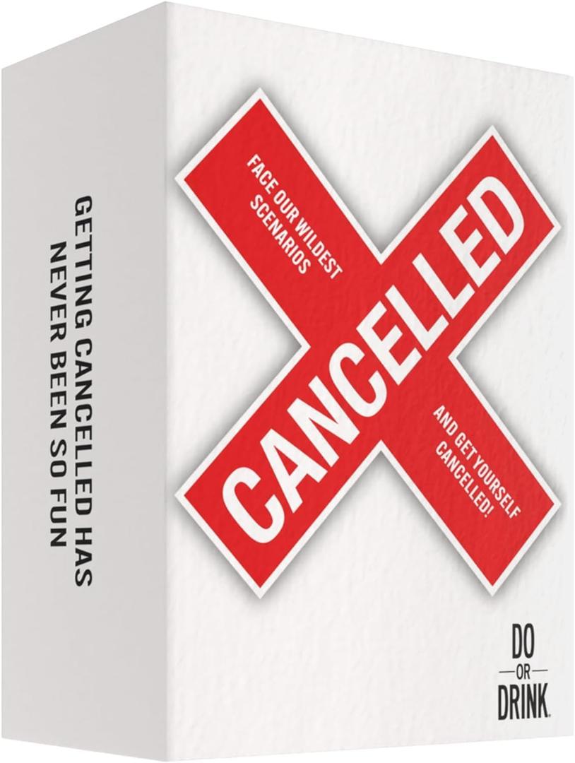 Cancelled - Hilarious Party Games for Adults - 350 Cards to Expose Your Friends, Perfect for College, Couples, Bachelorette Parties, Game Nights - Roast Your Friends with This Adult Game