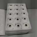 Tioncy 15 Set 3. 9"*2. 76" White Ceramic Bud Vases Bulk Boho Small Flower Wedding Centerpieces White Ceramic Vases for Dry Flowers Pampas Garss Home Valentines DIY Wedding Table Decor