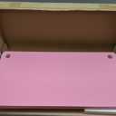 Furinno TURN-N-TUBE Storage Shelves, 3-Tier Book Shelf, Corner Shelf, Toolless Open Shelves, for Organization and Storage, Living Room, Garage, Home Office, Pink