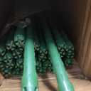 WAENLIR Garden Stakes 48 inch 4ft Sturdy Tomato Stakes, Plant Stakes for Outdoor Plants, Metal Plant Support Sticks for Gardening, Pack of 50