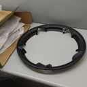 19 in Rim Protector for Model Y Juniper 19" Crossflow Wheel Cover All-in-one Car Tire Trim Ring Rim Case Hubcap for Tesla ModelY 2025 2026 Juniper Accessories (Matte Black)