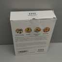 Empanada Maker Press, 5 Inch Extra Large Dumpling Maker Set with Dough Cutter, Dumpling Mold Set for Pierogi, Pastelitos, Calzone, Turnovers, Chinese Dumpling 5" (White)