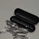 Tgbhcom Black Electric Toothbrushes, with 8 Brush Heads, 1 Travel Toothbrush Case, for Adults and Kid Electric Toothbrush, Long 180-Day Battery Life, 6 Modes, IPX7 Waterproof, Smart 2-Minute Timer.