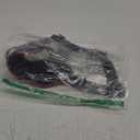 rabbitgoo Dog Harness, No-Pull Pet Harness with 2 Leash Clips, Adjustable Soft Padded Dog Vest, Reflective No-Choke Pet Oxford Vest with Easy Control Handle for Large Dogs, Black & Red, L