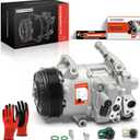 A-Premium Air Conditioner AC Compressor with Clutch Compatible with Subaru Outback 2.5L 2013-2019 Wagon, Legacy 2.5L 2013-2019 Sedan
