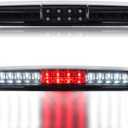 LED 3rd Brake Light,High Mount Stop Light,Third Brake Assembly Cargo Lamp Compatible with 1999-2006 Chevy Silverado/Sierra (Smoke Black)