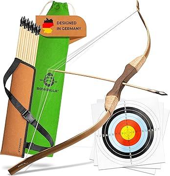 BOWRILLA bow and arrow set for children