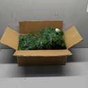 [ Timer & 8 Modes ] 9 Ft by 10 Inch 50 LED Prelit Christmas Garland Decorations Warm White Lights Thick 270 Snowy Tips 70 Red Berry 10 Pinecone Xmas Decor Garland Indoor