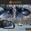 Dasbecan Right Passenger Side Mirror Compatible With 2016-2018 Kia Optima Rearview Mirror with Signal Light/Power Glass/Manual Folding/Black Paint Replaces# KI1321200 87620-D5000 (5pin)