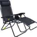 GCI Outdoor FreeForm Zero Gravity Chair, Black