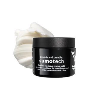 Bumble and bumble. Sumotech Flexible Hold Cream Solid | Pliable Texture, Flexible Hold + Lo-shine Finish | Wavy, Straight, 1.5 Ounce
